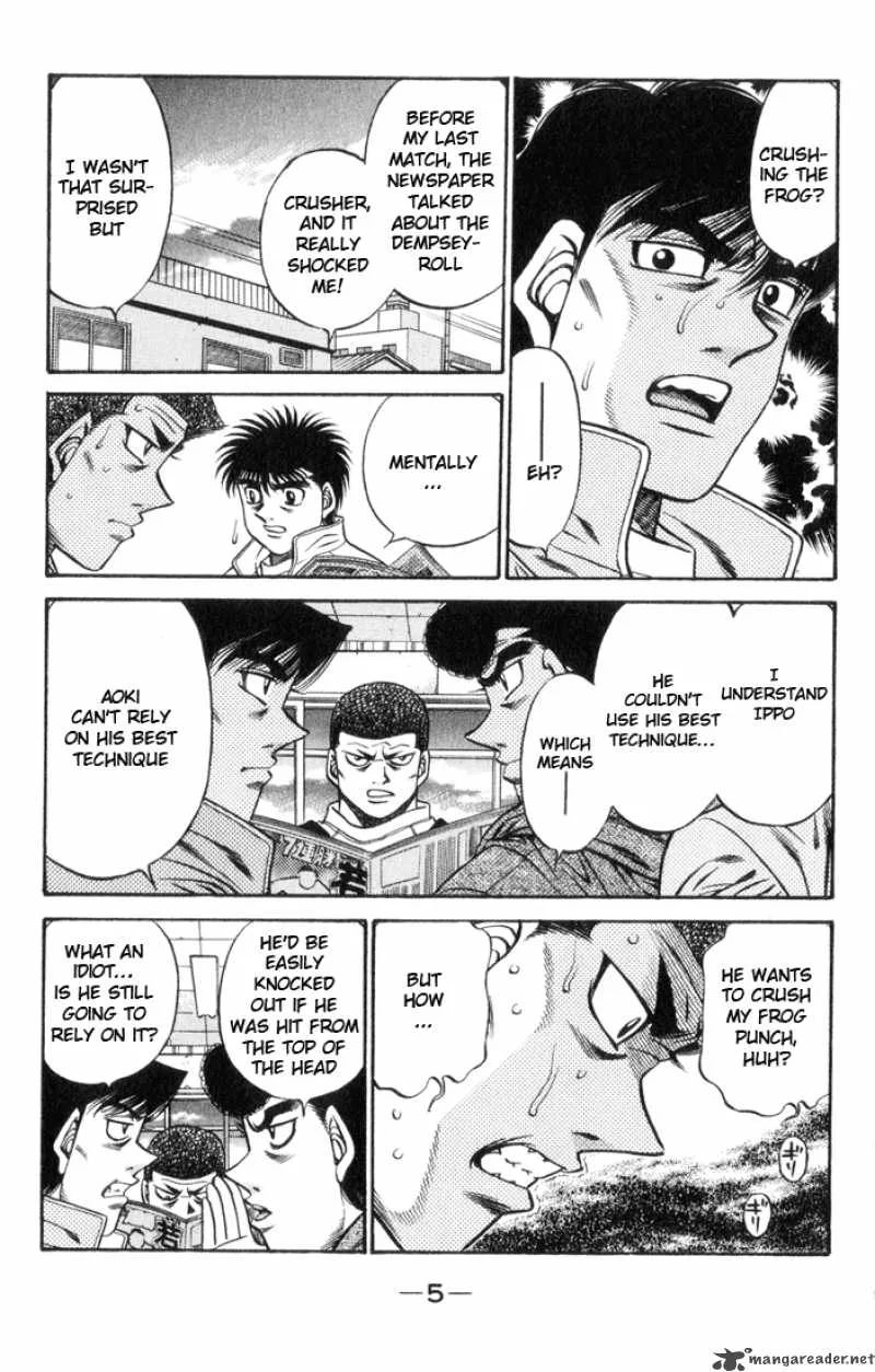 Hajime no Ippo Chapter 443 page 6