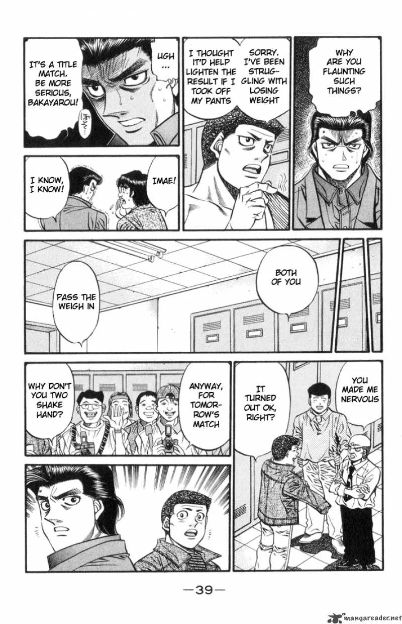 Hajime no Ippo Chapter 444 page 17