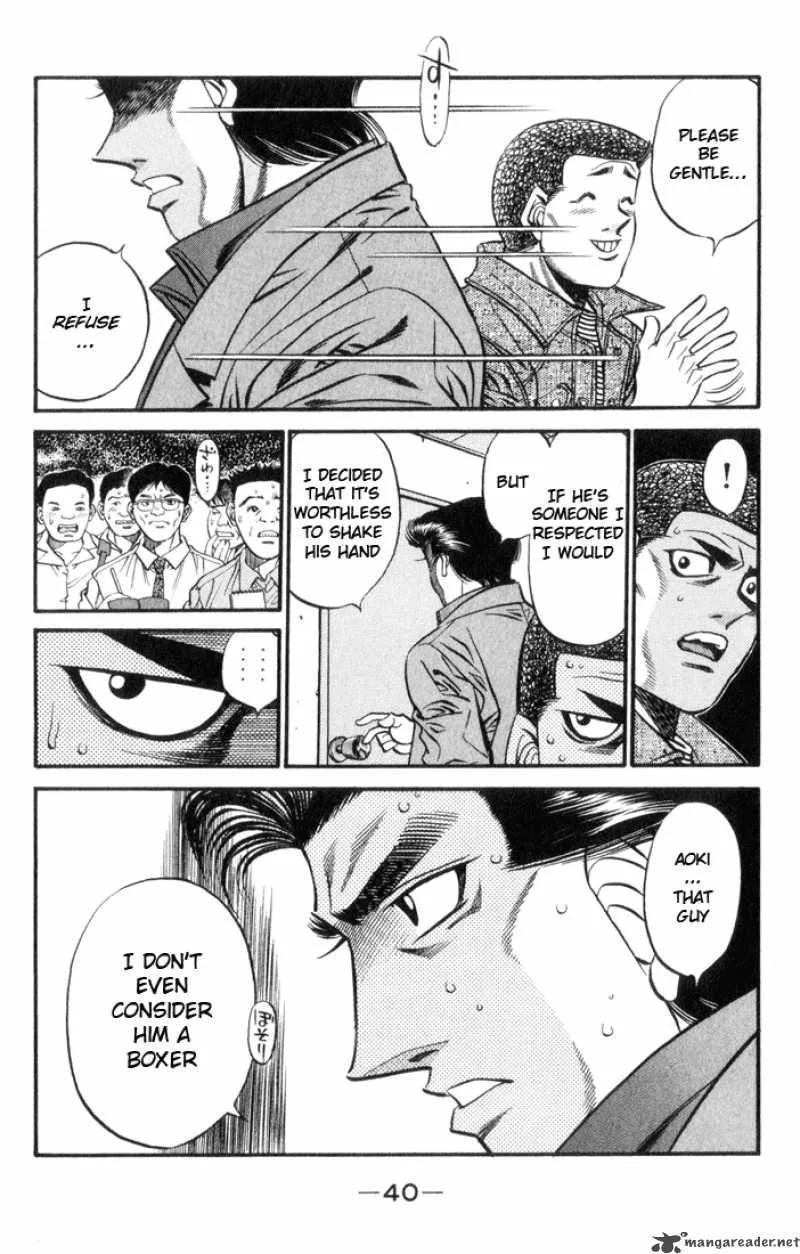 Hajime no Ippo Chapter 444 page 18