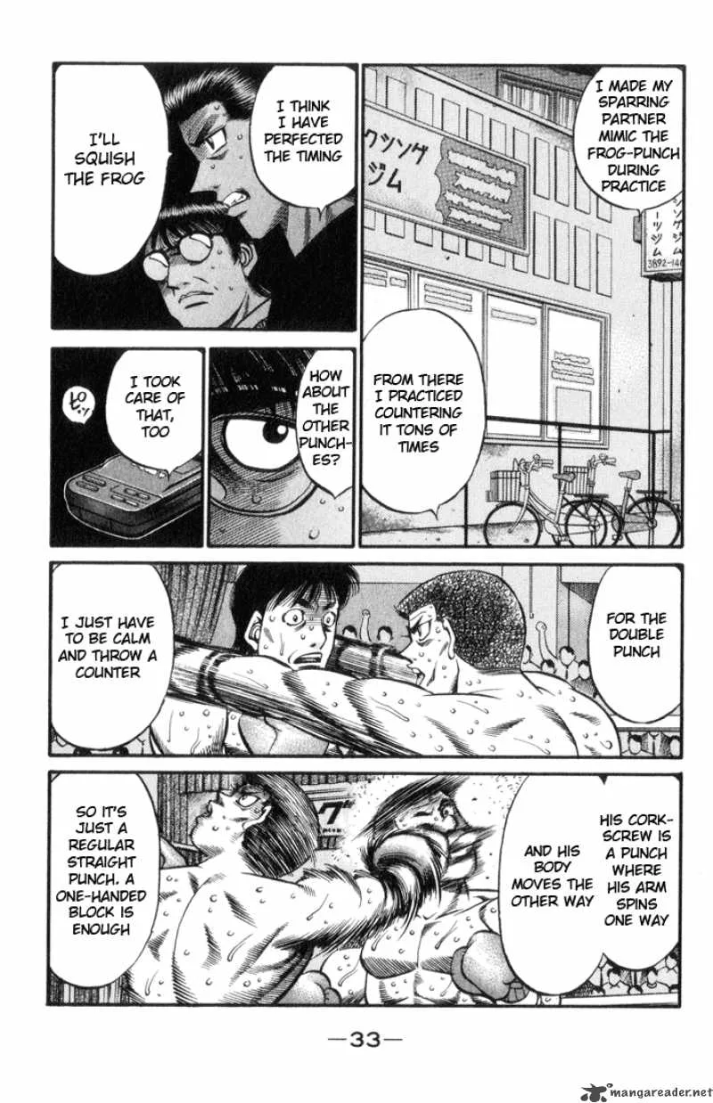 Hajime no Ippo Chapter 444 page 11