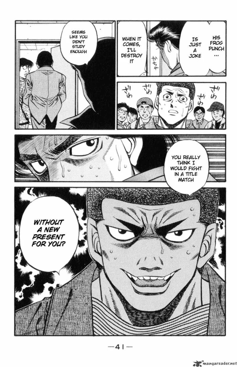 Hajime no Ippo Chapter 444 page 19
