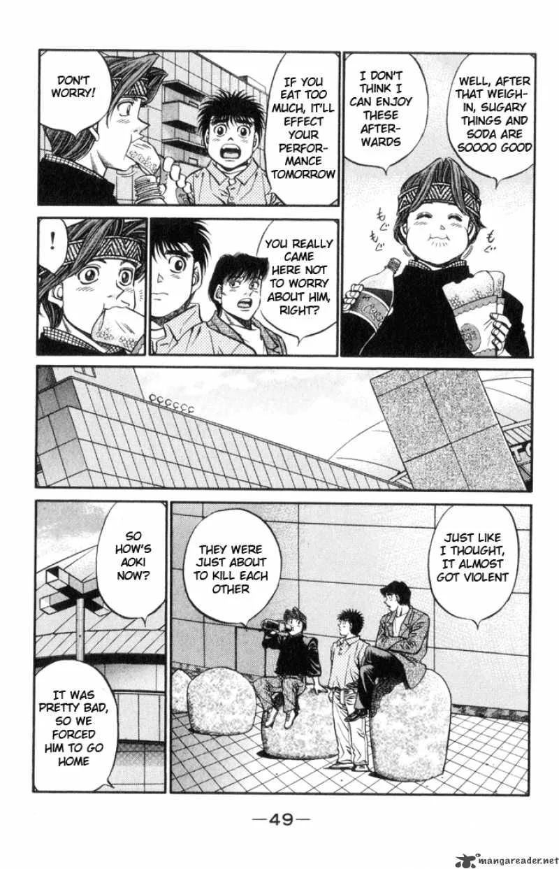 Hajime no Ippo Chapter 445 page 7