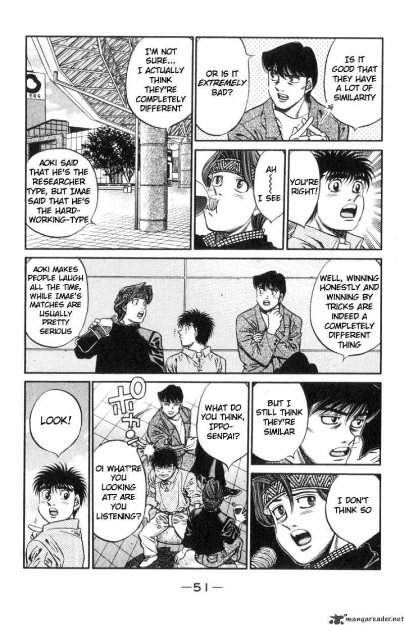 Hajime no Ippo Chapter 445 page 9