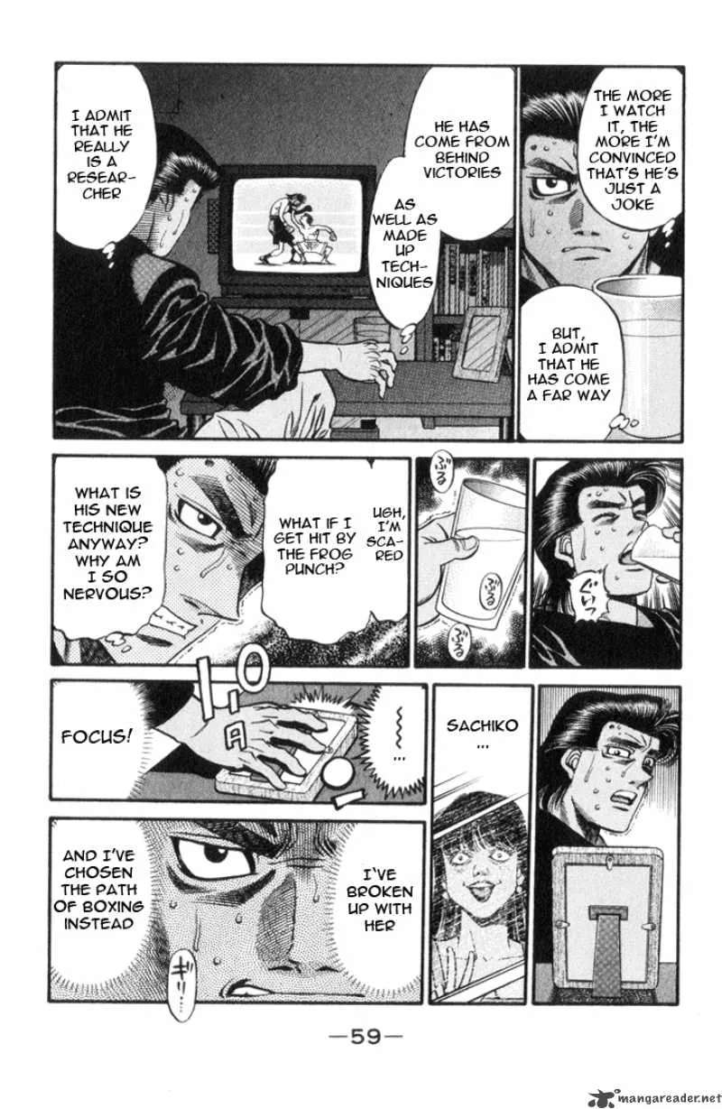 Hajime no Ippo Chapter 445 page 17