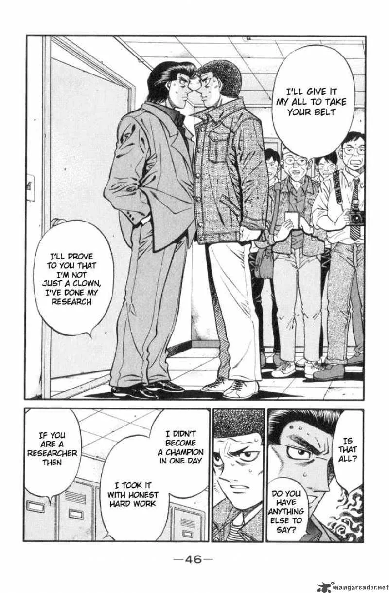 Hajime no Ippo Chapter 445 page 4