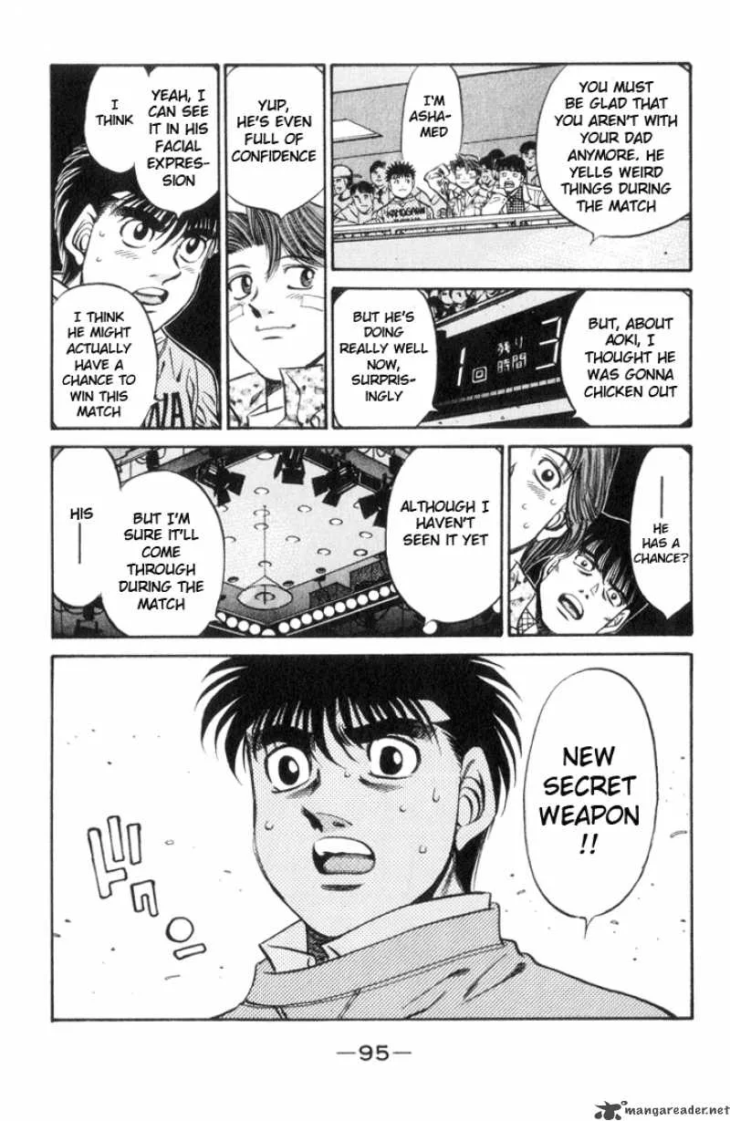 Hajime no Ippo Chapter 447 page 17