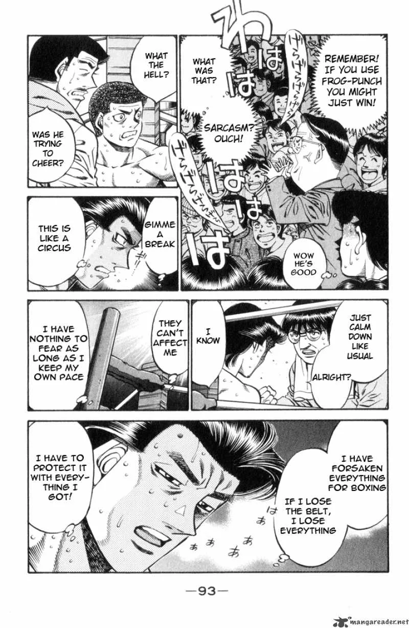 Hajime no Ippo Chapter 447 page 15