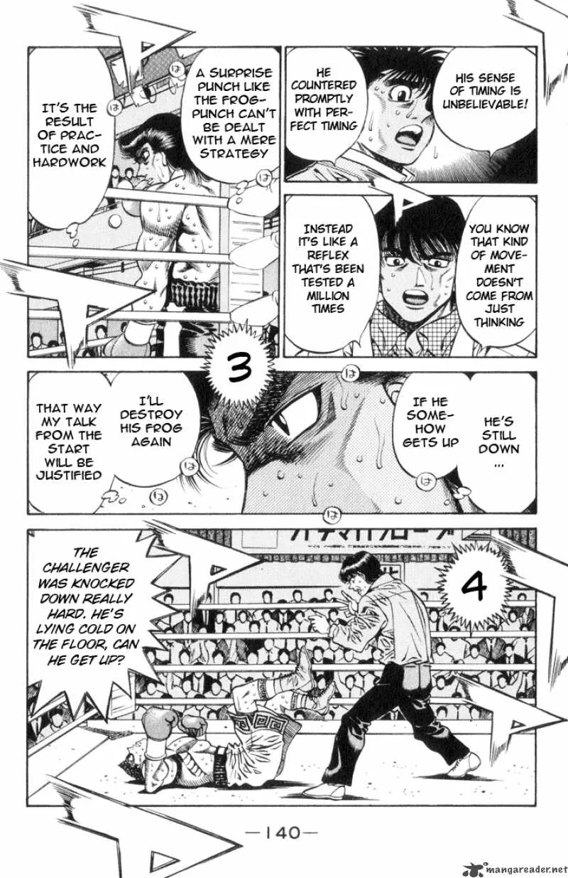 Hajime no Ippo Chapter 450 page 6