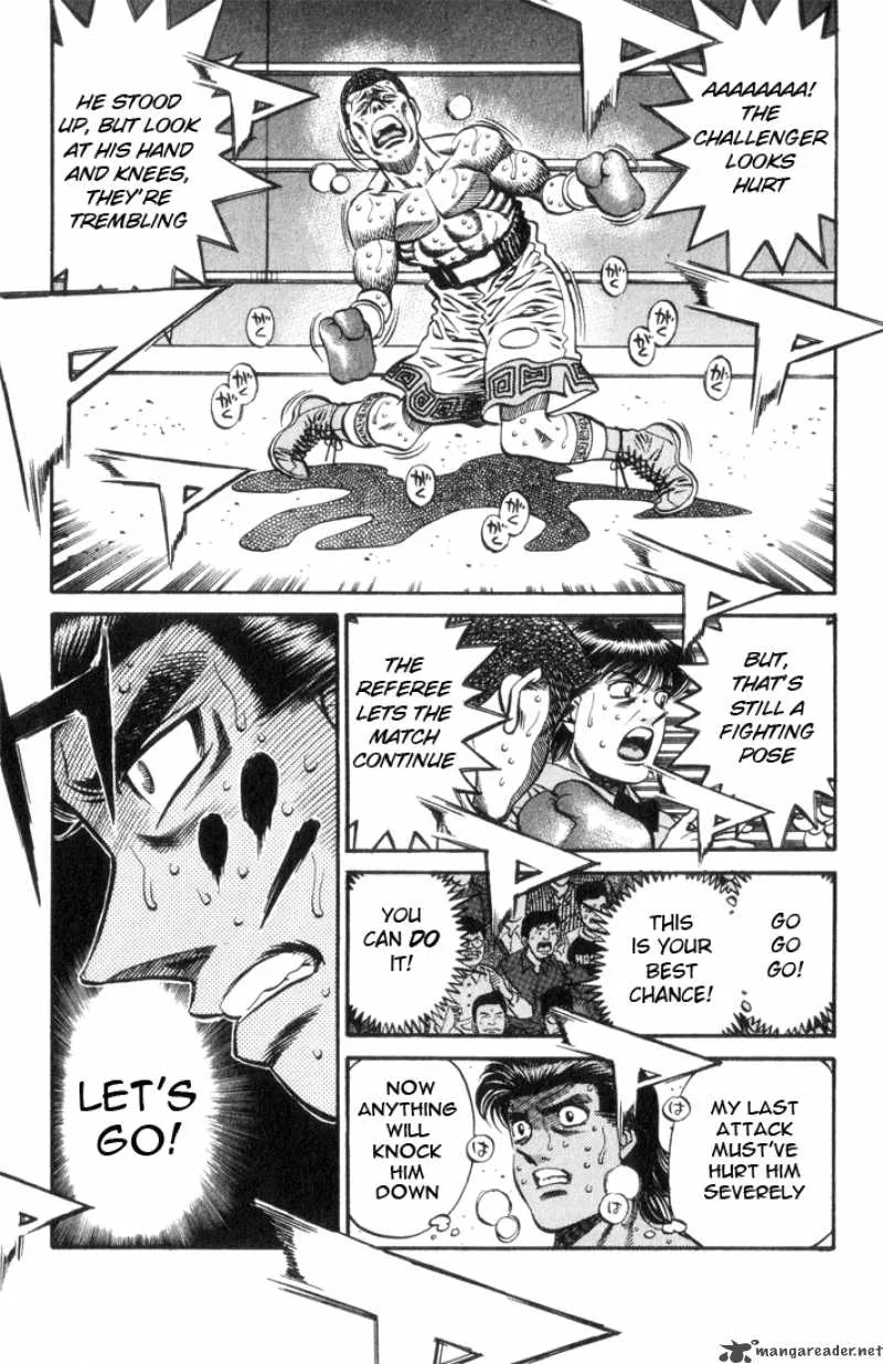 Hajime no Ippo Chapter 450 page 17