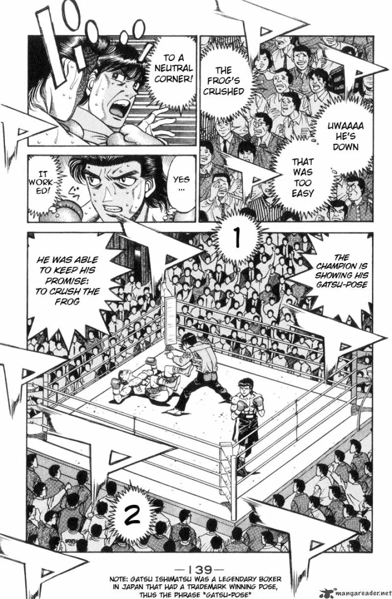 Hajime no Ippo Chapter 450 page 5