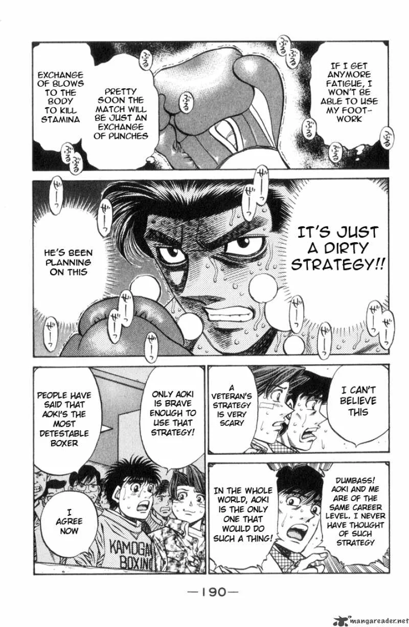 Hajime no Ippo Chapter 452 page 15