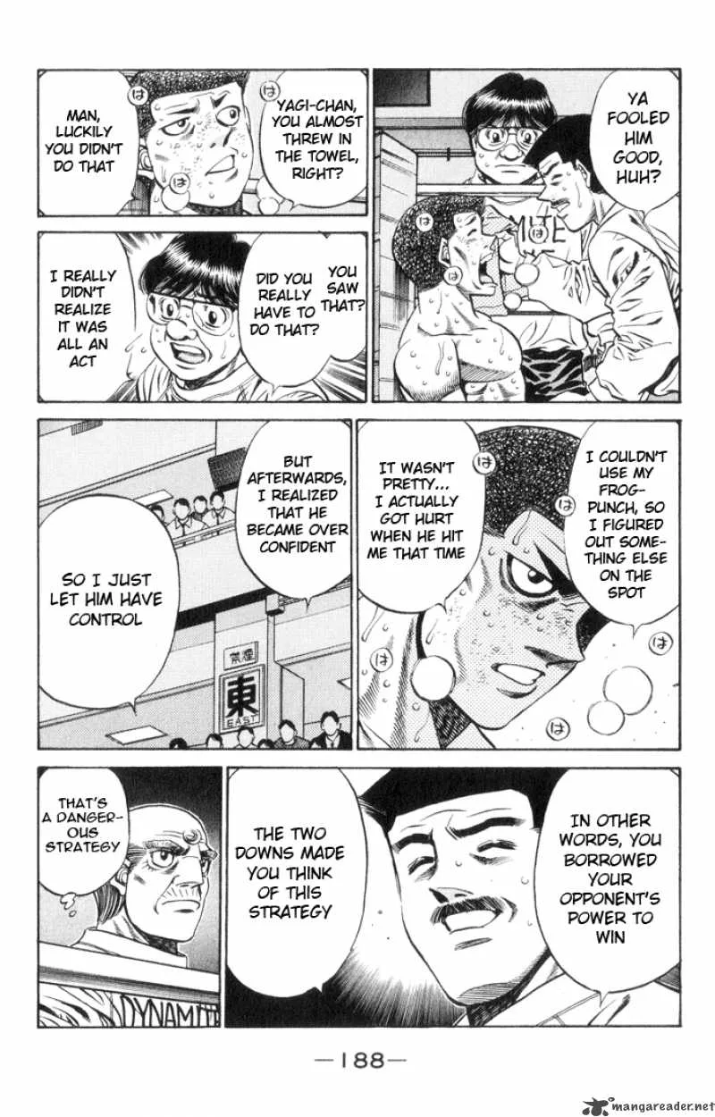 Hajime no Ippo Chapter 452 page 13