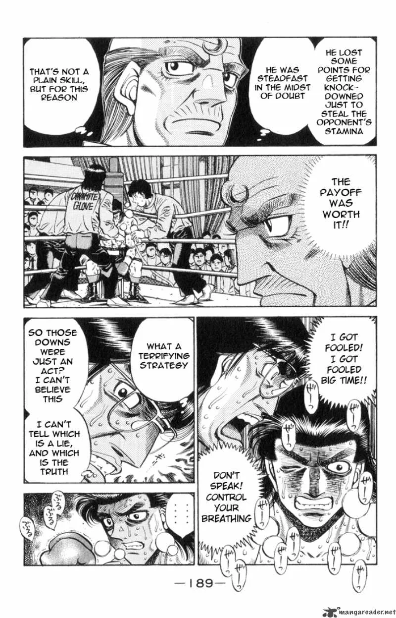 Hajime no Ippo Chapter 452 page 14
