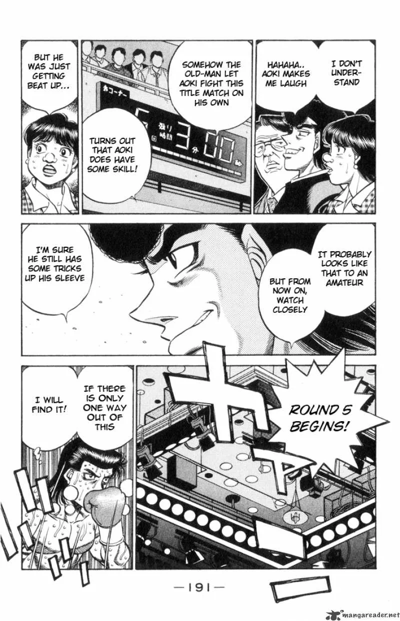 Hajime no Ippo Chapter 452 page 16