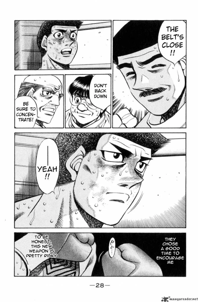 Hajime no Ippo Chapter 454 page 6