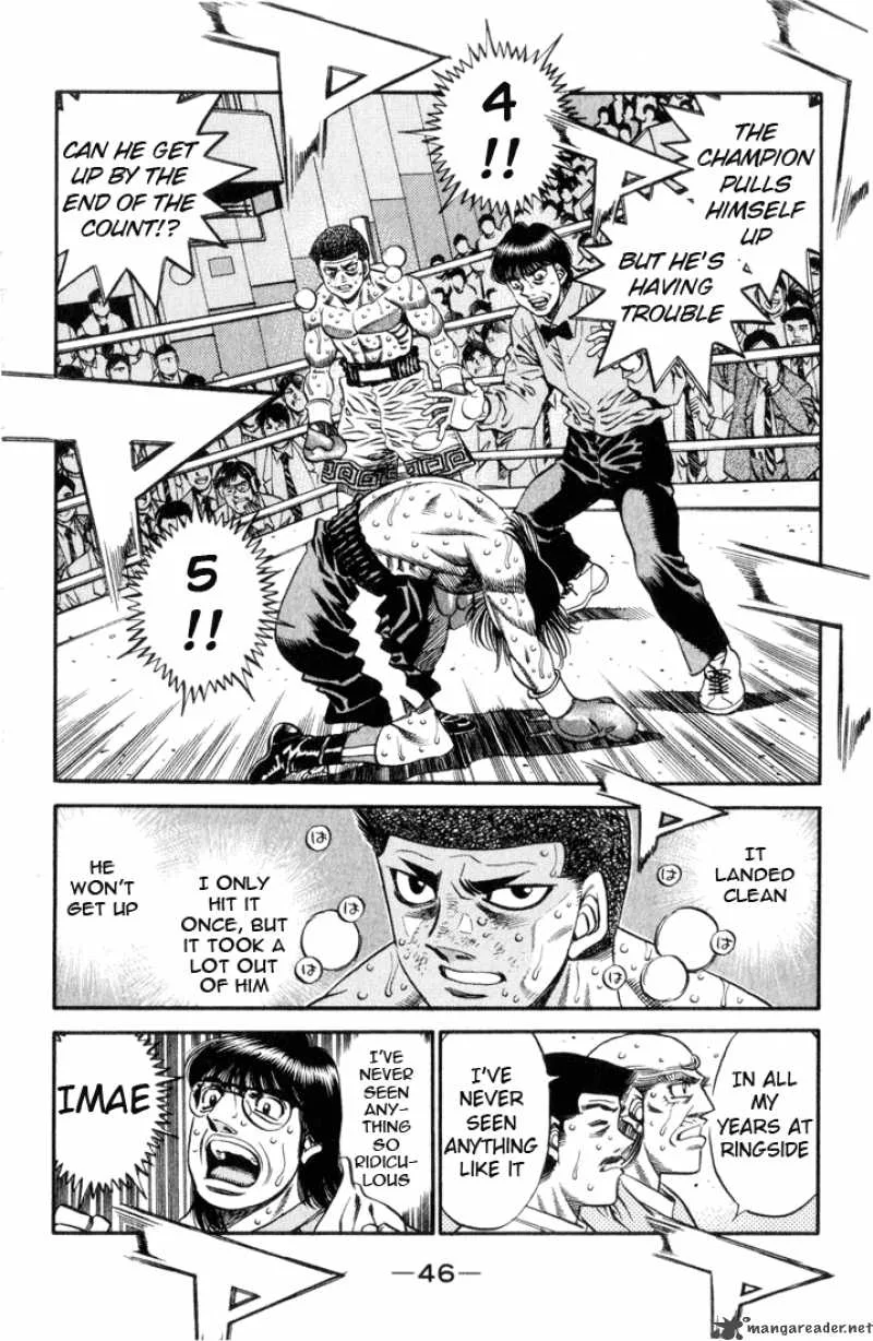 Hajime no Ippo Chapter 455 page 5