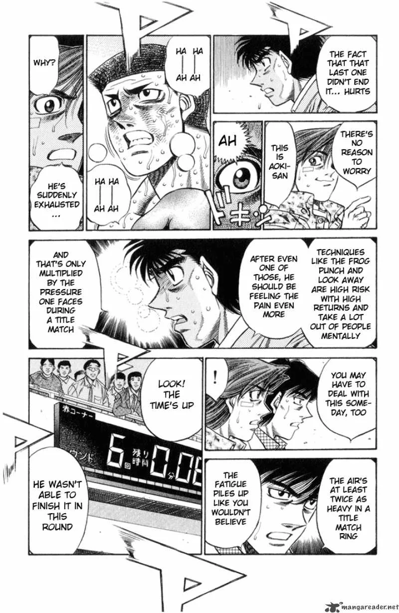 Hajime no Ippo Chapter 456 page 7