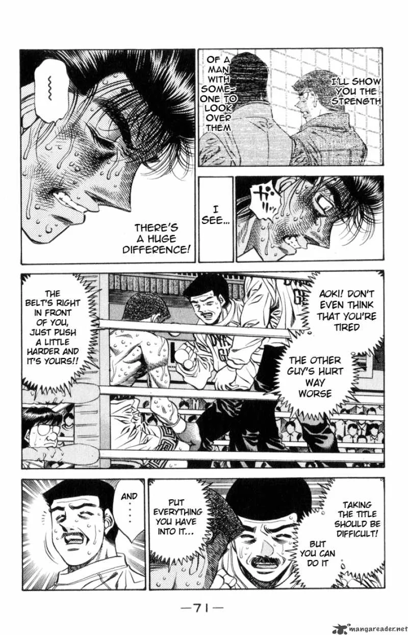 Hajime no Ippo Chapter 456 page 11