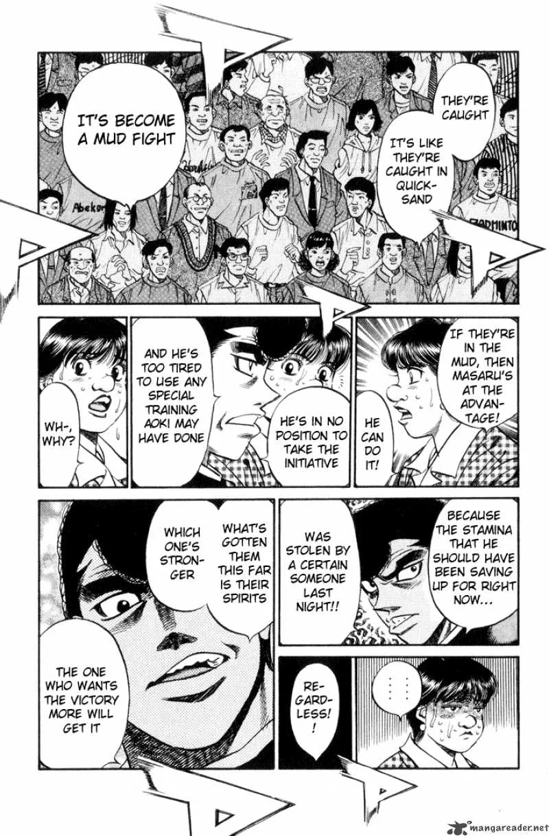 Hajime no Ippo Chapter 458 page 11
