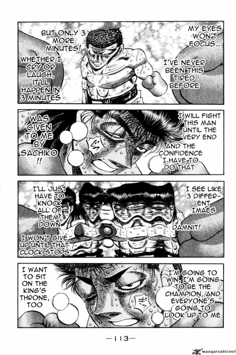 Hajime no Ippo Chapter 458 page 13