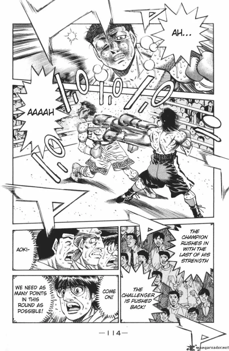 Hajime no Ippo Chapter 458 page 14