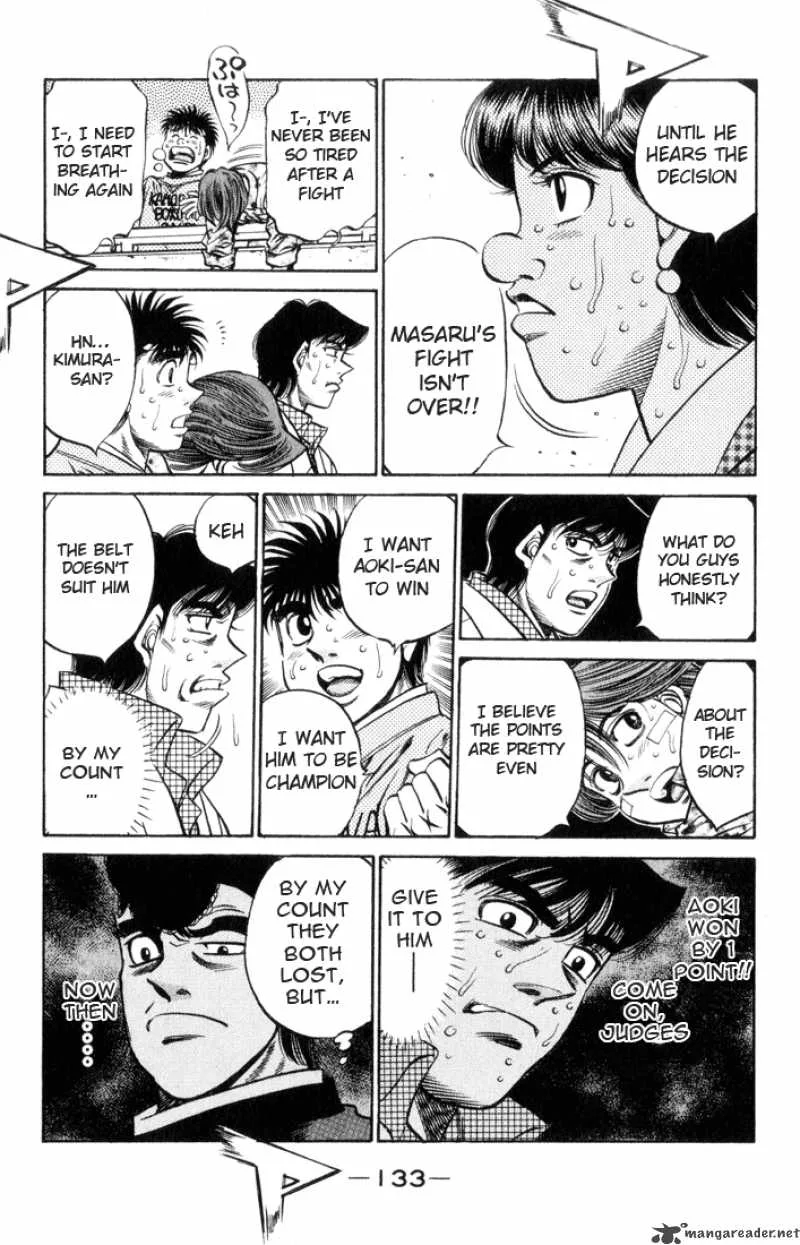 Hajime no Ippo Chapter 459 page 15