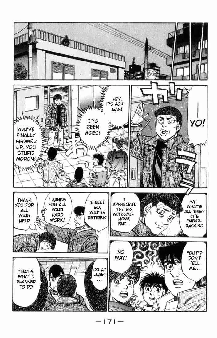 Hajime no Ippo Chapter 461 page 17