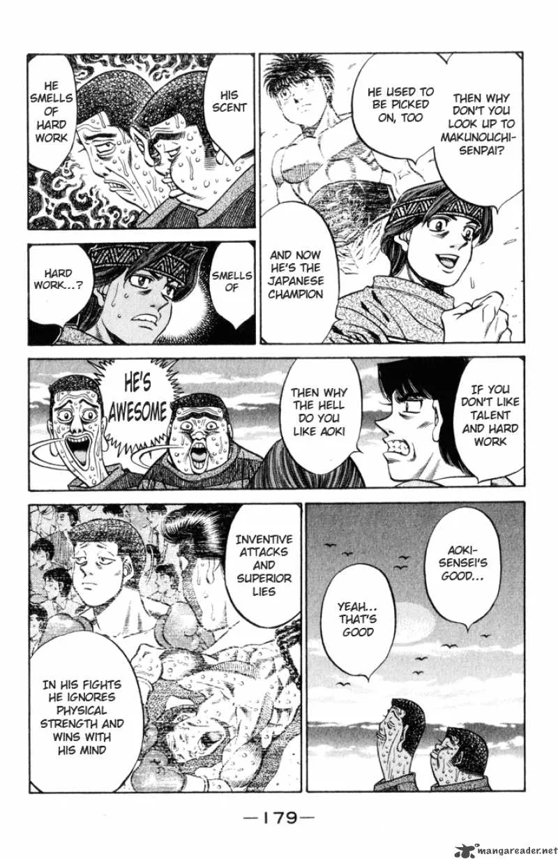 Hajime no Ippo Chapter 462 page 5
