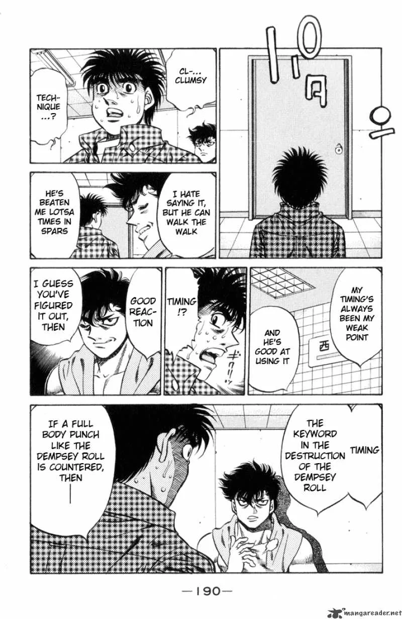 Hajime no Ippo Chapter 462 page 15