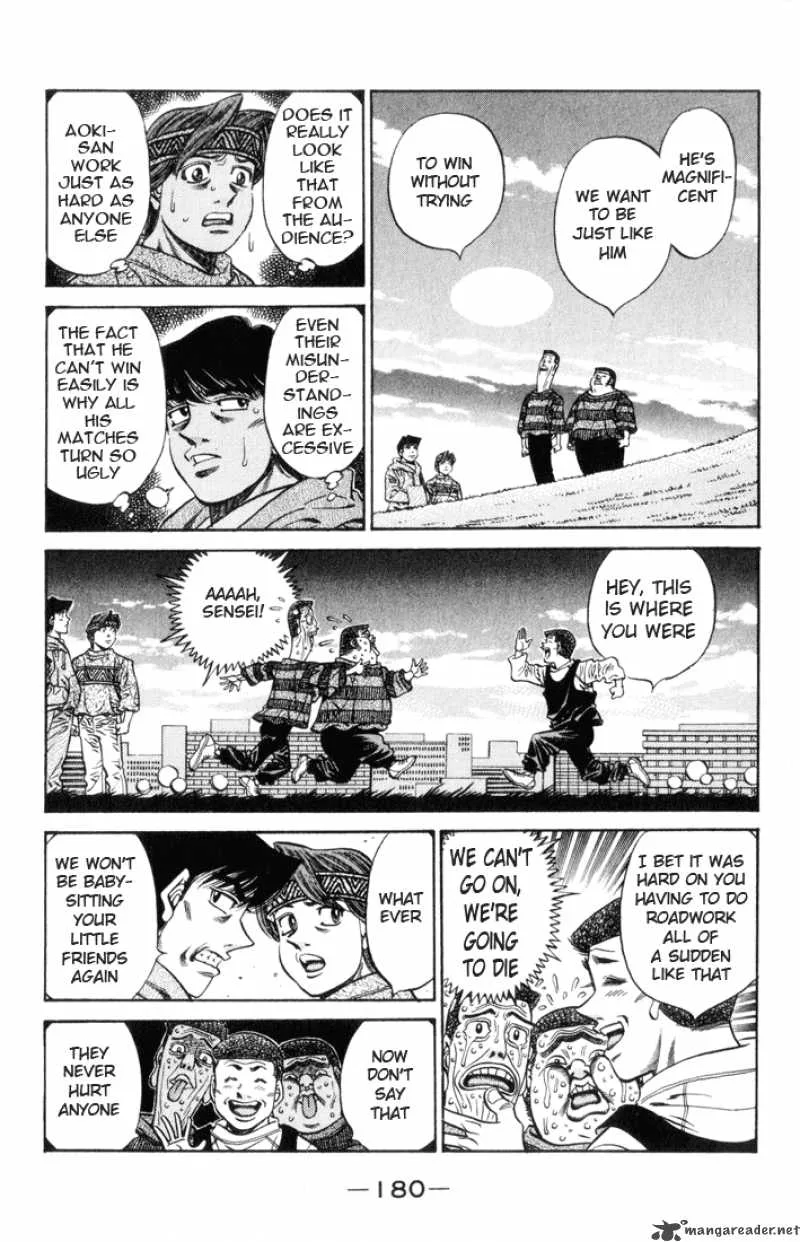 Hajime no Ippo Chapter 462 page 6