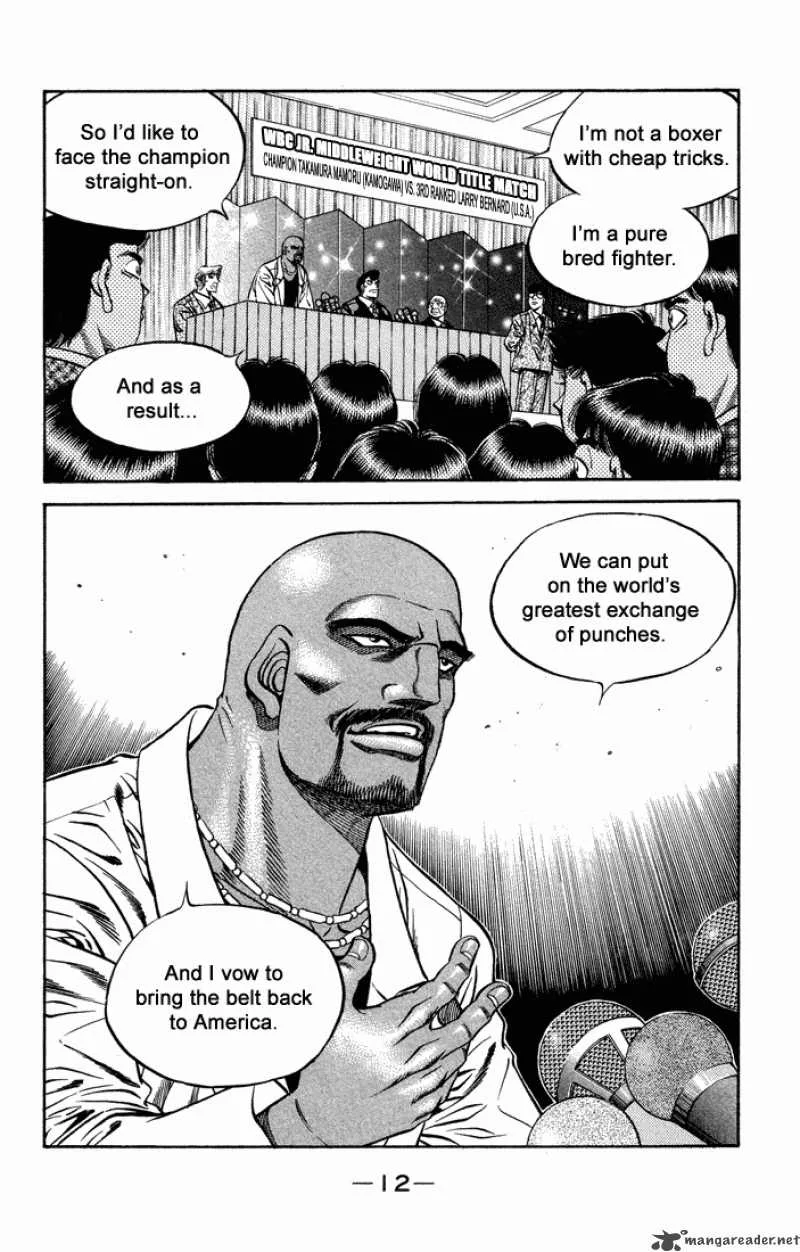 Hajime no Ippo Chapter 463 page 10