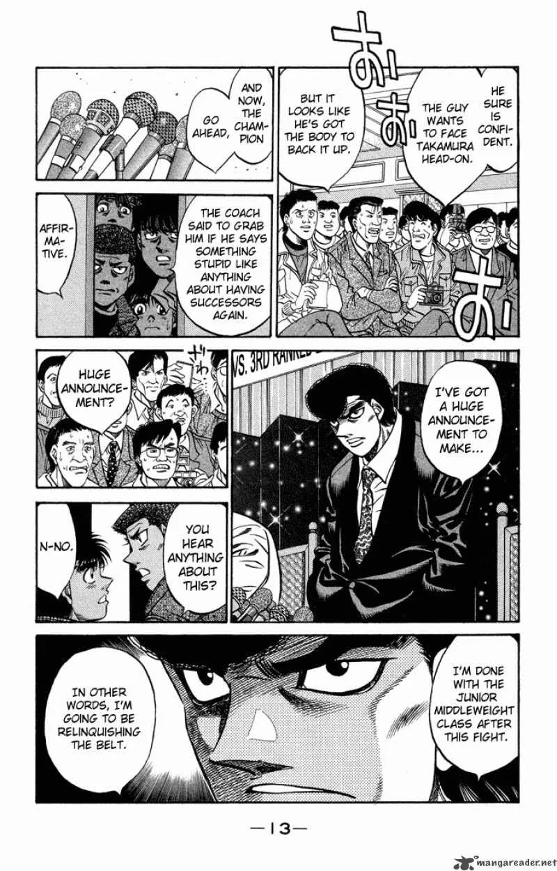 Hajime no Ippo Chapter 463 page 11