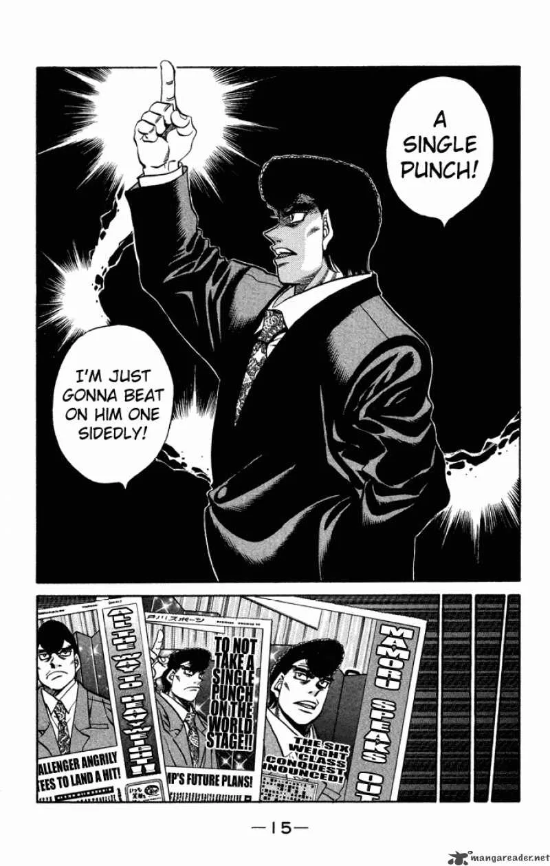 Hajime no Ippo Chapter 463 page 13