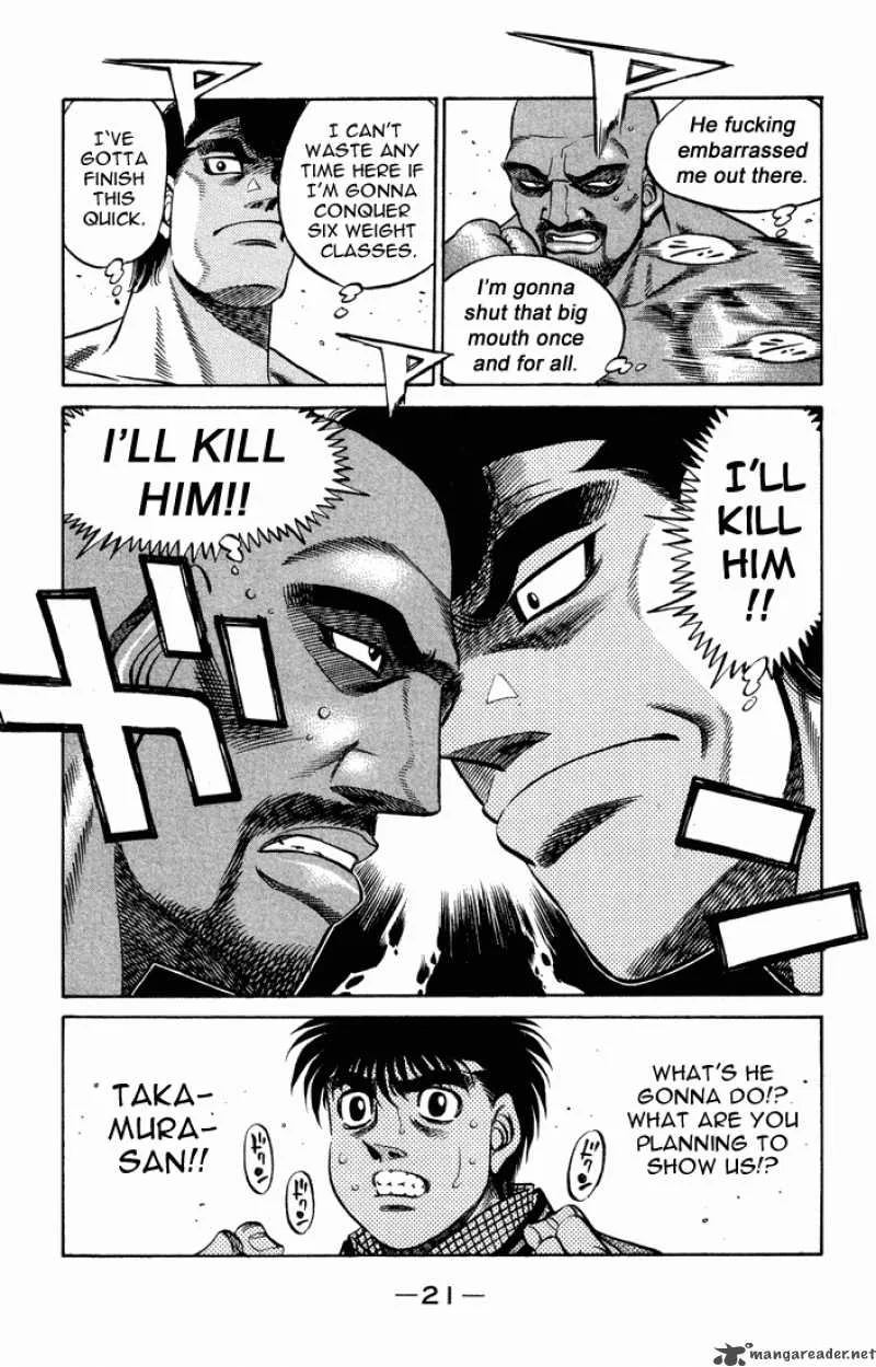 Hajime no Ippo Chapter 463 page 19