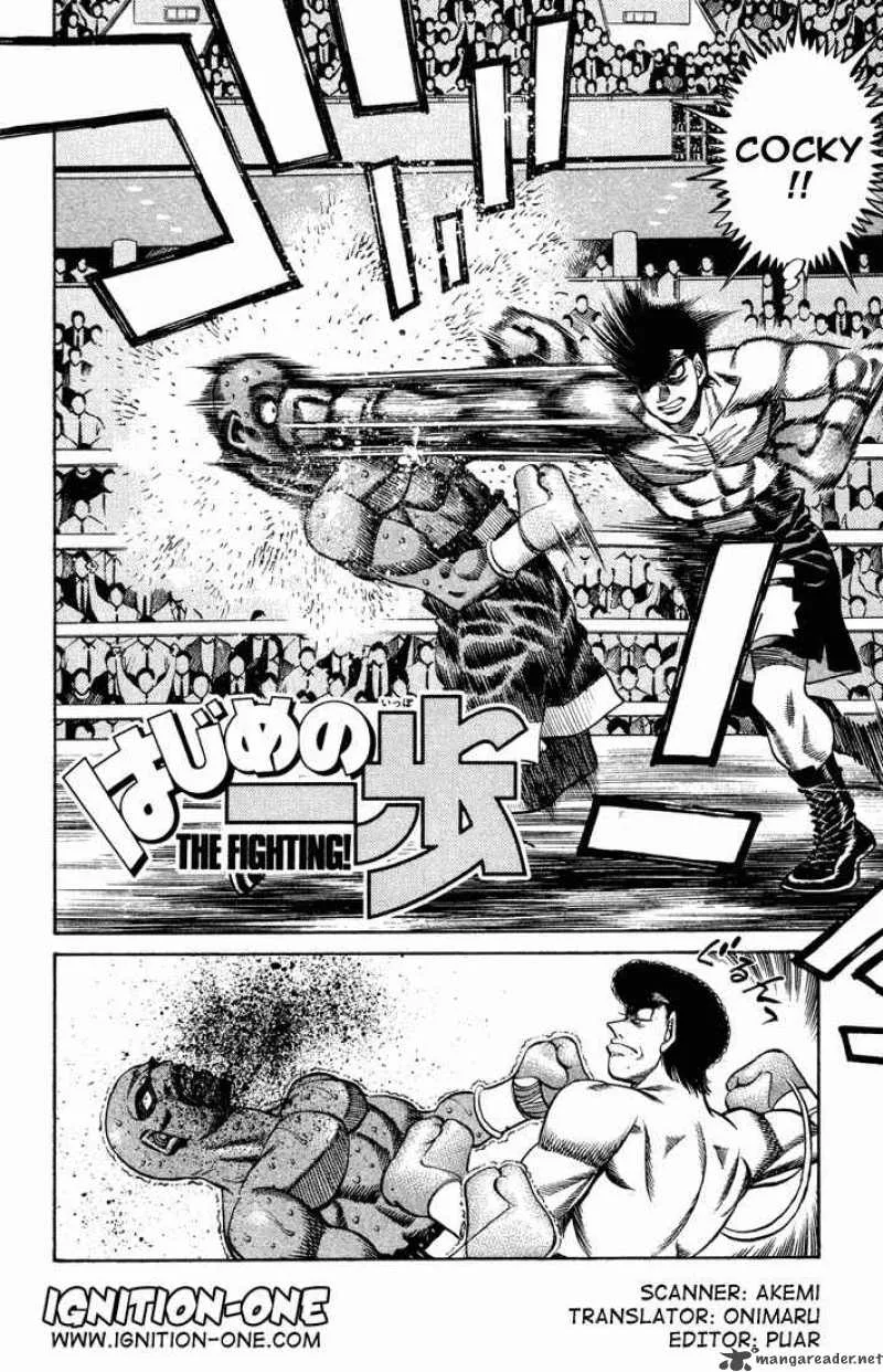 Hajime no Ippo Chapter 465 page 2