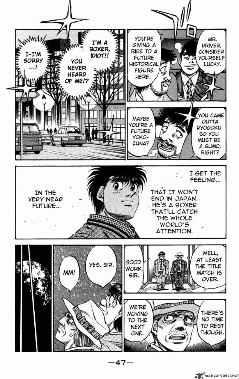 Hajime no Ippo Chapter 465 page 9