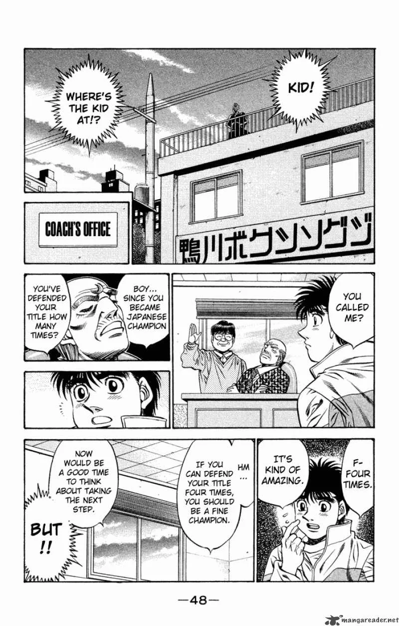Hajime no Ippo Chapter 465 page 10