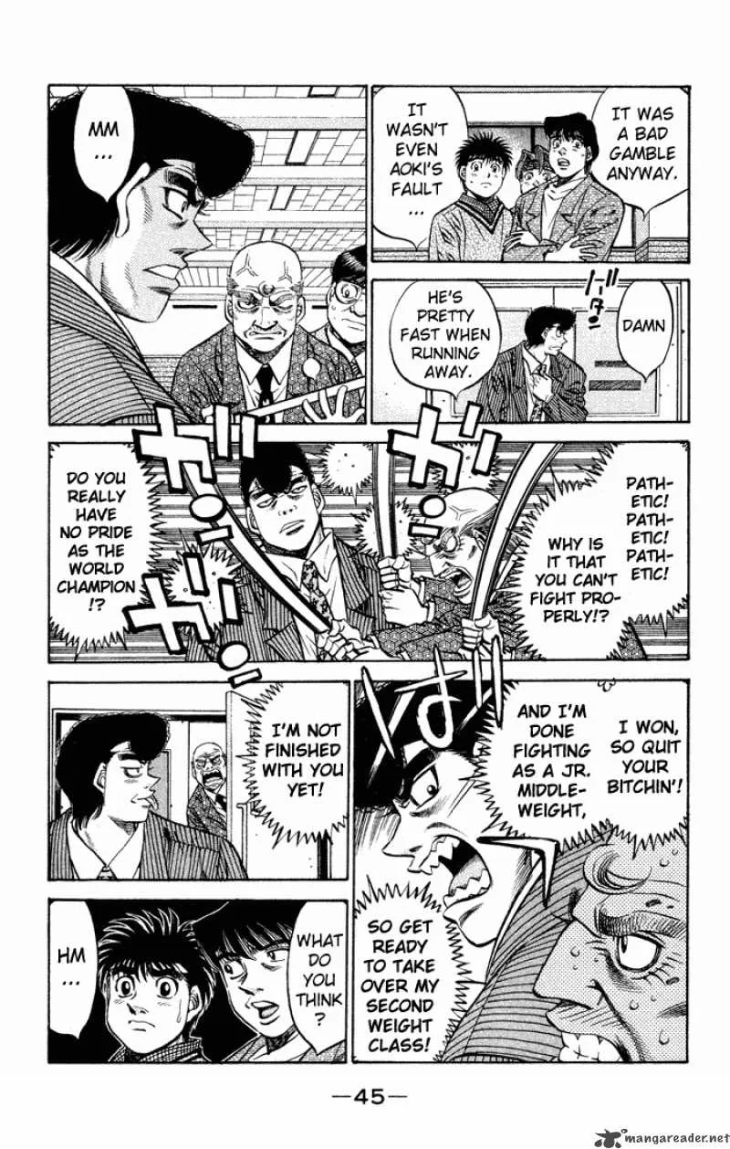 Hajime no Ippo Chapter 465 page 7