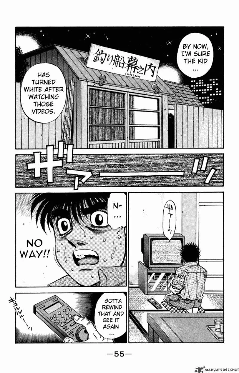 Hajime no Ippo Chapter 465 page 17