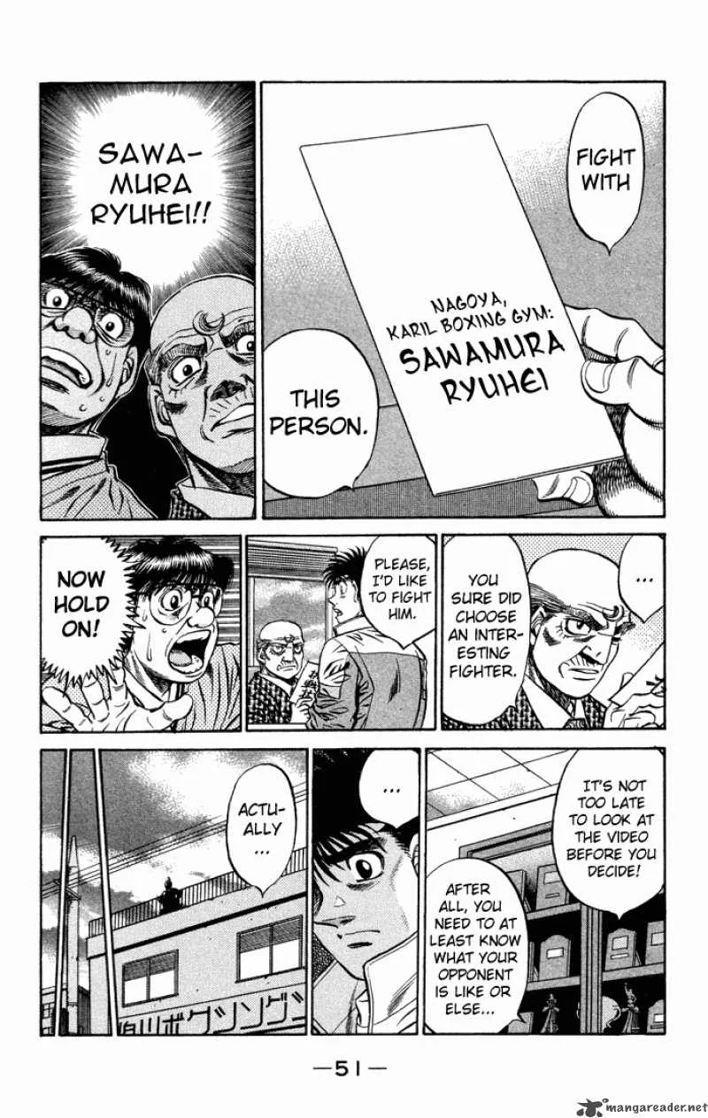 Hajime no Ippo Chapter 465 page 13