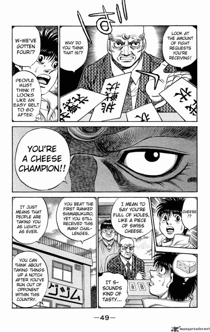 Hajime no Ippo Chapter 465 page 11