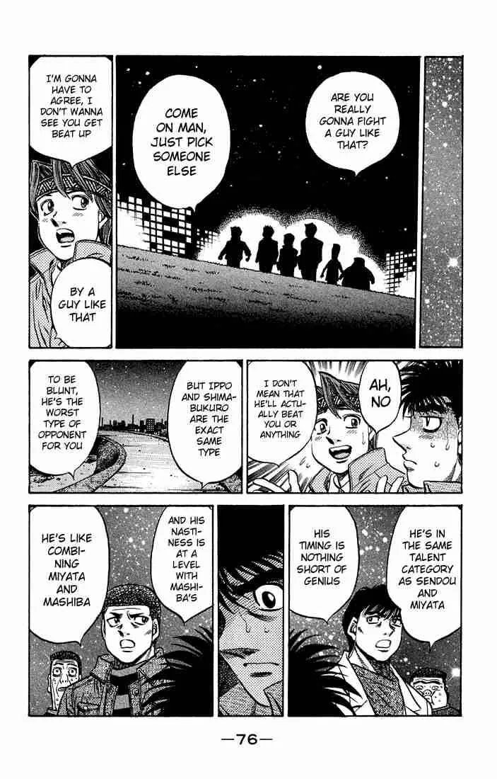 Hajime no Ippo Chapter 466 page 18