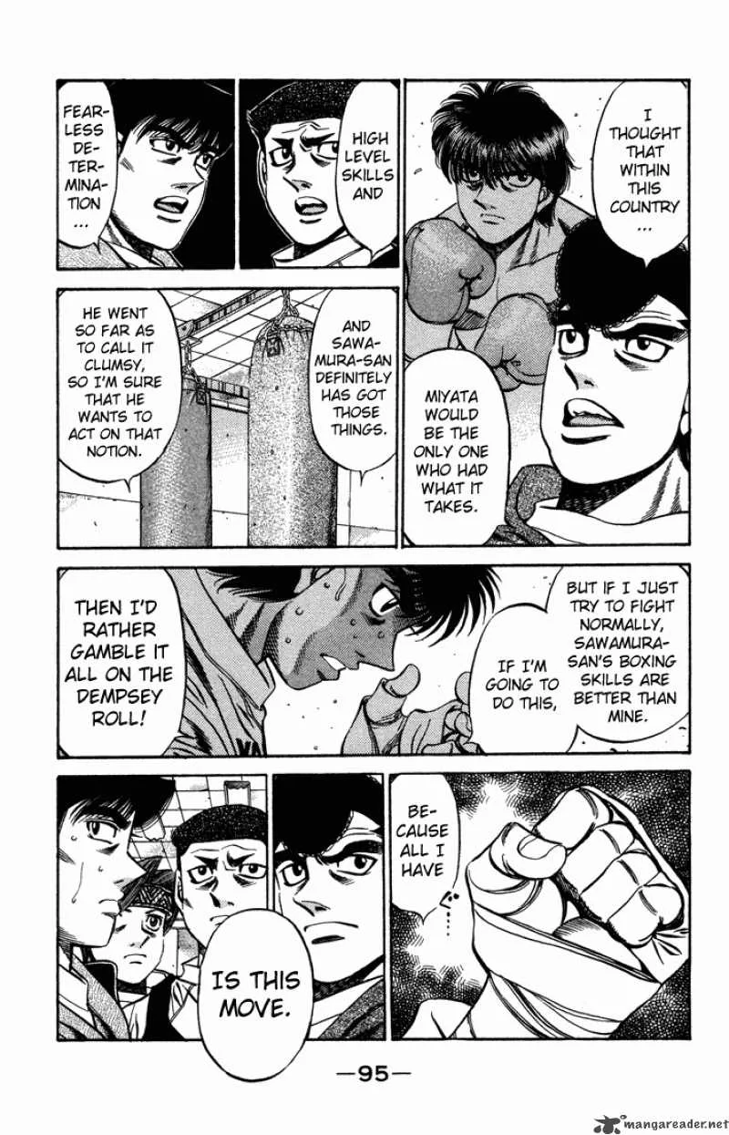 Hajime no Ippo Chapter 467 page 17