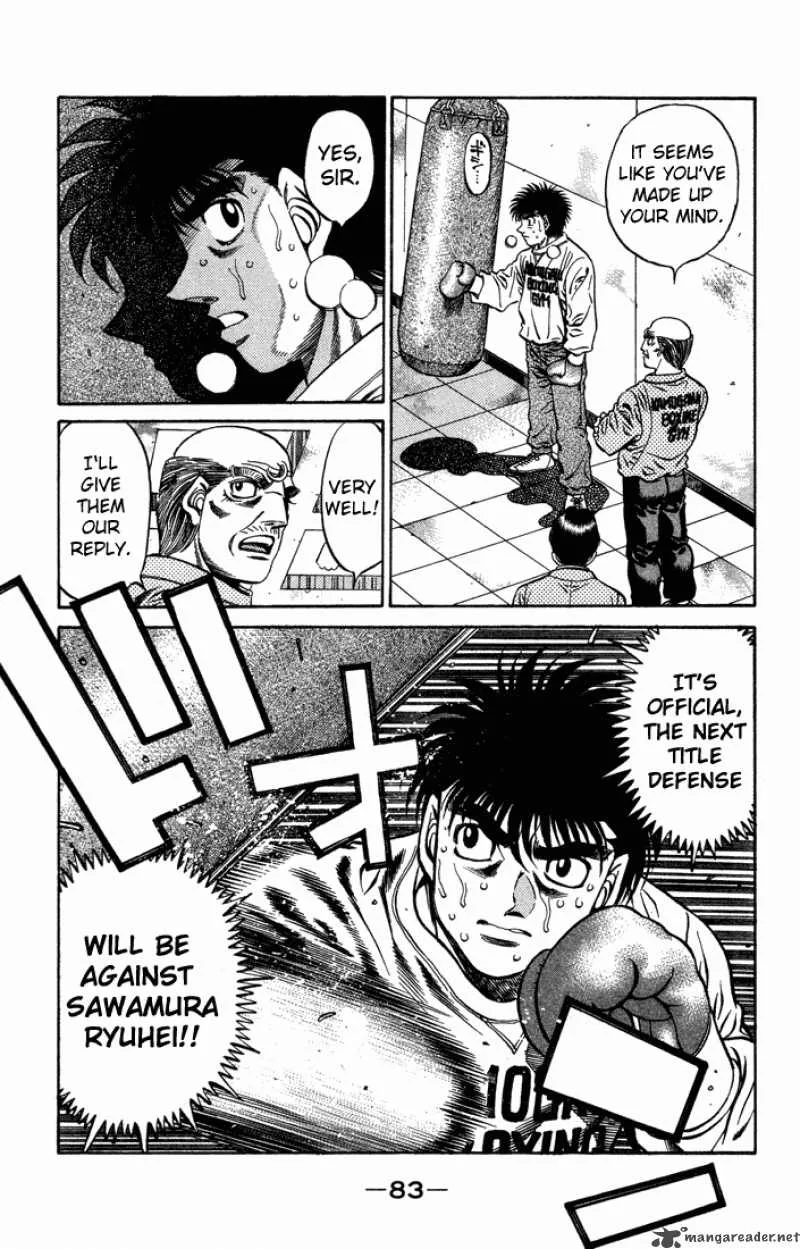 Hajime no Ippo Chapter 467 page 5