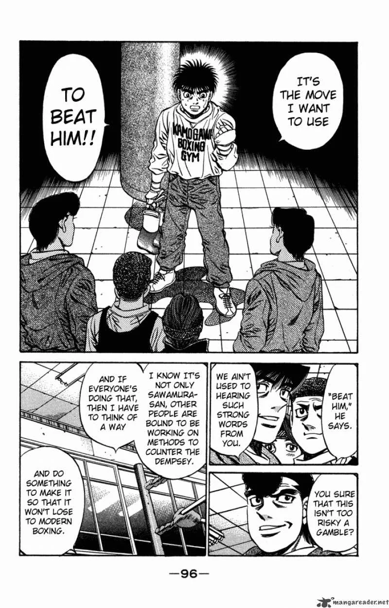 Hajime no Ippo Chapter 467 page 18