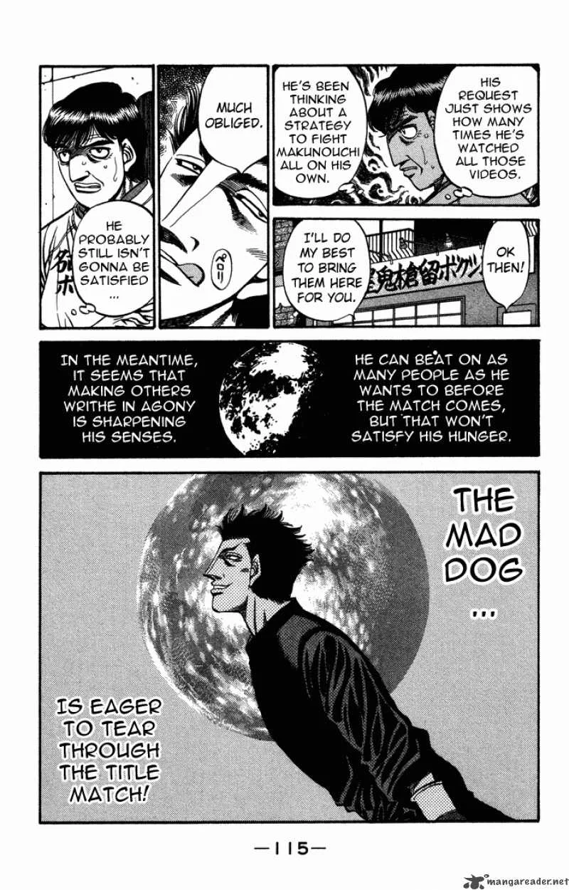 Hajime no Ippo Chapter 468 page 17