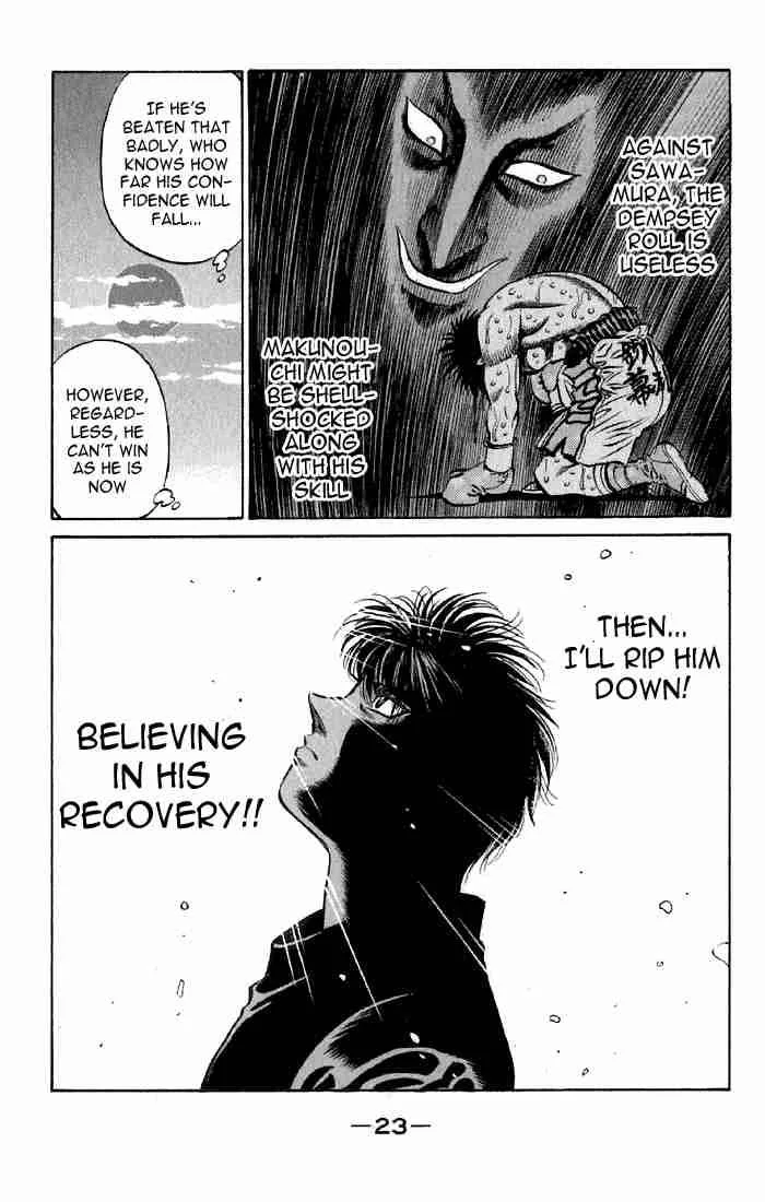 Hajime no Ippo Chapter 473 page 22