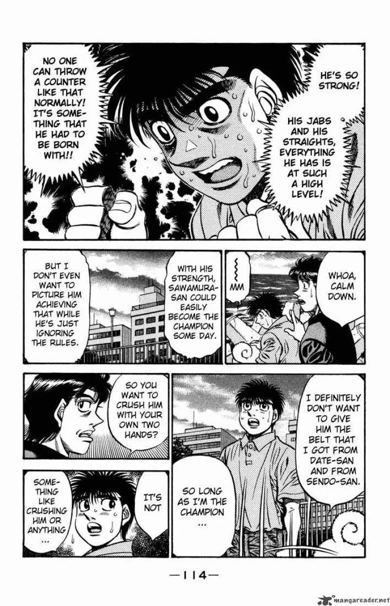 Hajime no Ippo Chapter 478 page 12