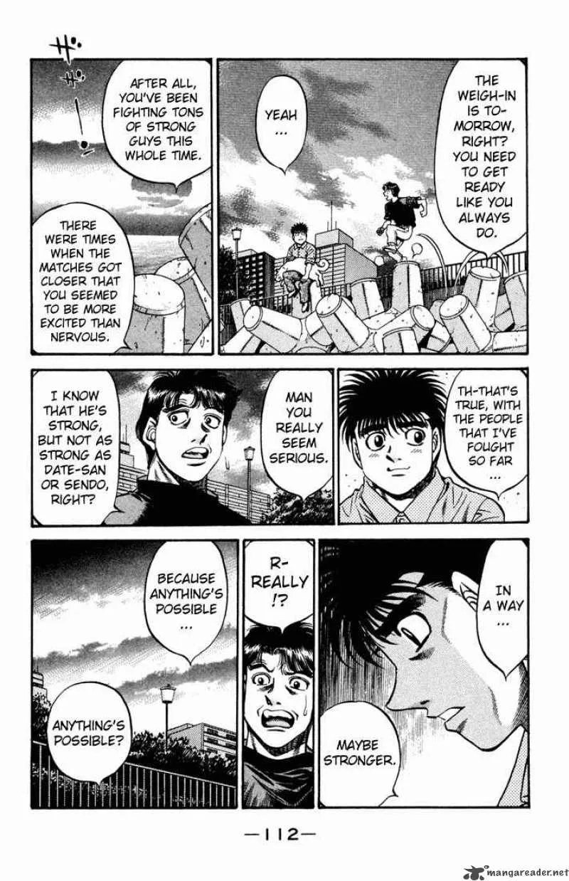 Hajime no Ippo Chapter 478 page 10