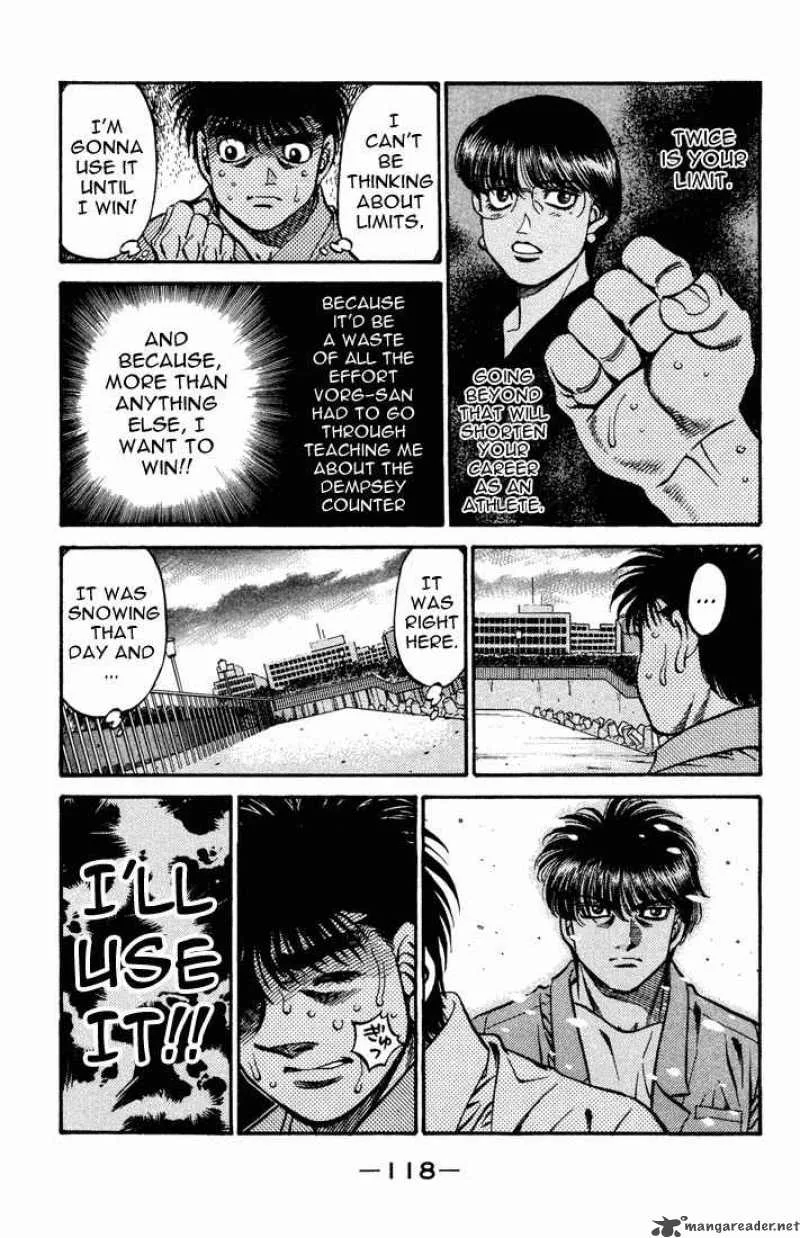 Hajime no Ippo Chapter 478 page 16